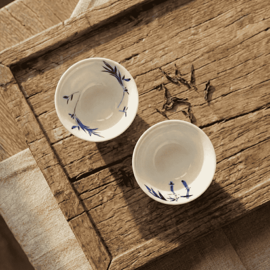 Bamboo in Mist (Tea Cup Pair)